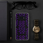 Texeria Monogram Purple Samsung Case