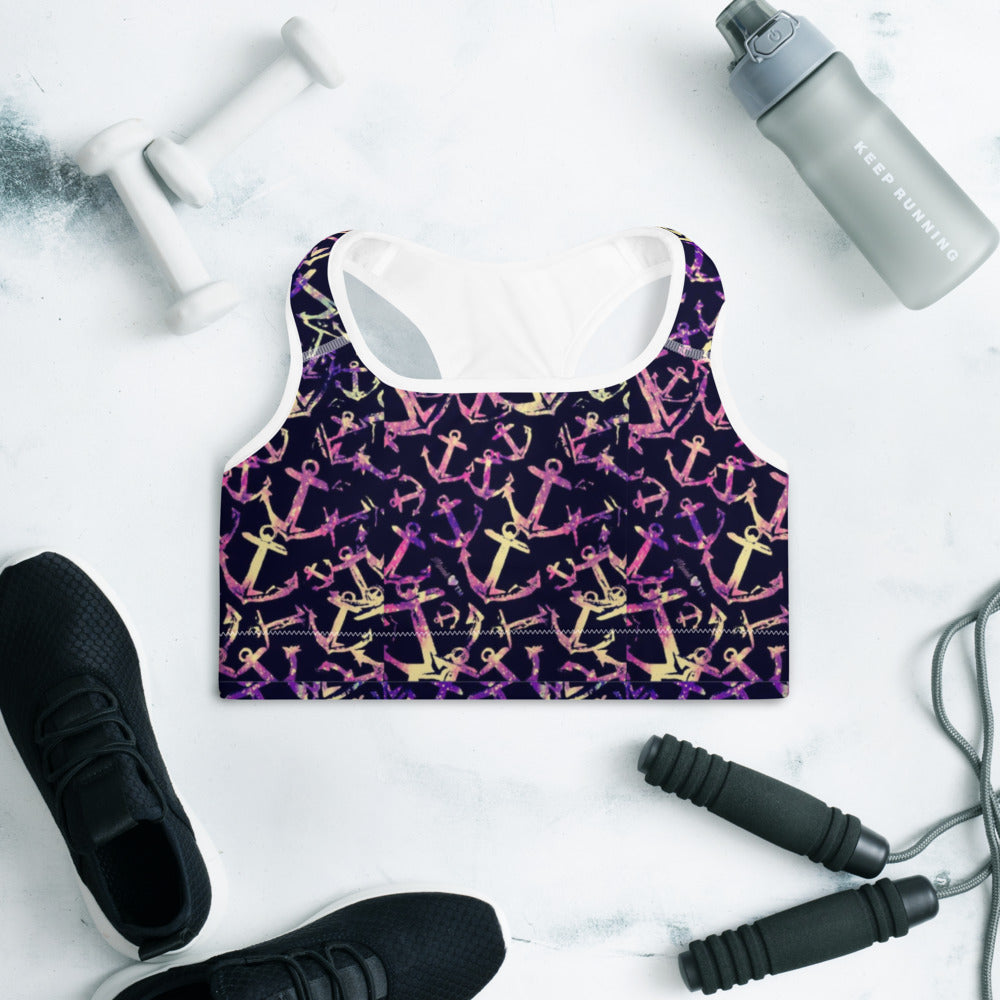 Anchor Padded Sports Bra