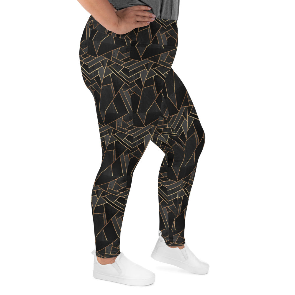 Glass Plus Size Leggings