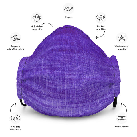 Violet mask