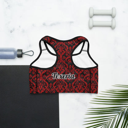 Chandelier Red Sports bra