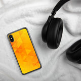 Orange Abstract iPhone Case