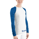 Cobalt Women's dry fit long sleeve (white)