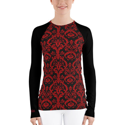 Chandelier Red 2 Women's long sleeve dry fit