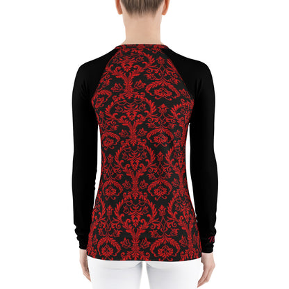 Chandelier Red 2 Women's long sleeve dry fit