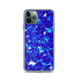 Crystal Blue iPhone Case