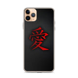 Love in Japanese iPhone Case
