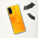 Orange Abstract Samsung Case