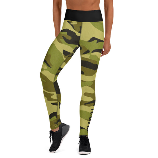 Camo 2 (green) Leggings