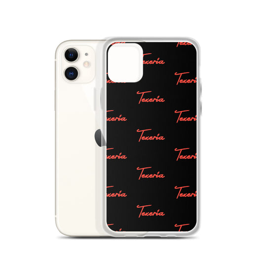 Red Script Logo 2 iPhone Case