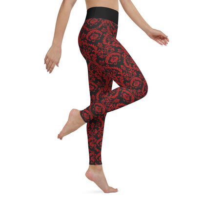 Chandelier Red Leggings