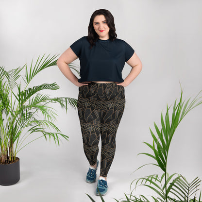 Glass Plus Size Leggings