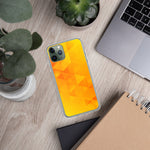 Orange Abstract iPhone Case