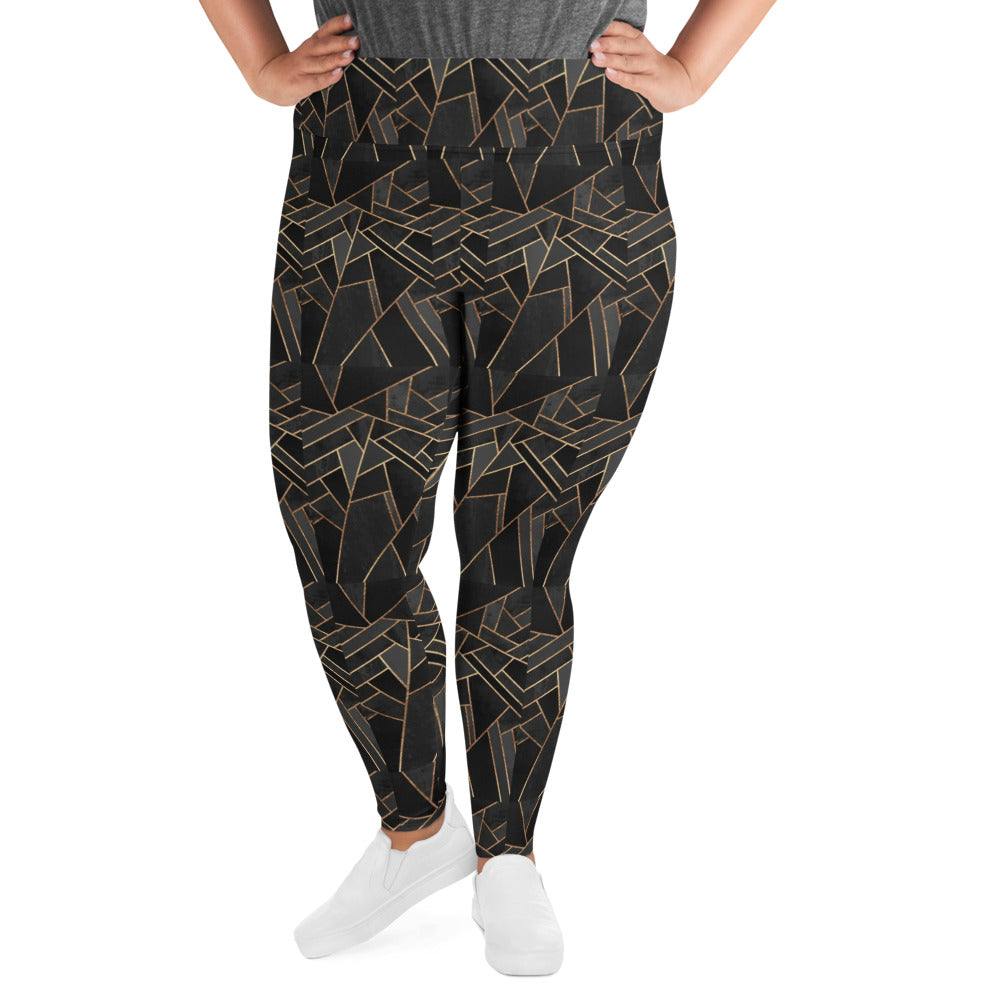 Glass Plus Size Leggings