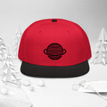 Saturn Snapback Hat (Black)