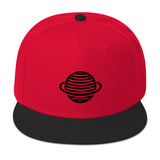 Saturn Snapback Hat (Black)