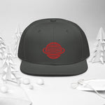 Saturn Snapback Hat (Red)