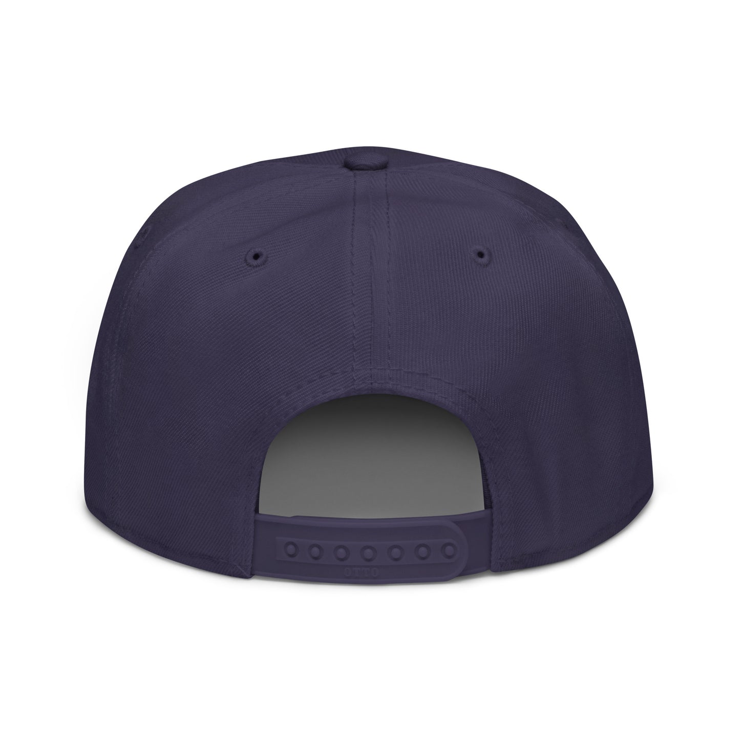 Feather Snapback Hat (Blue)