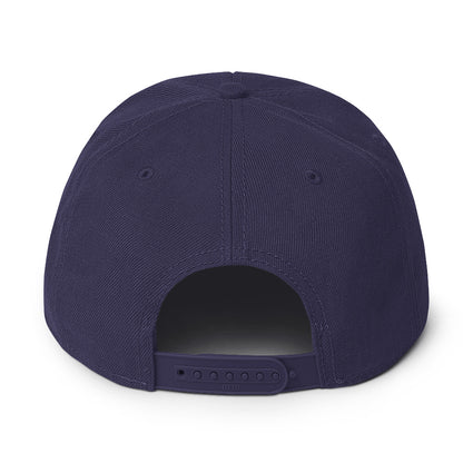 Feather Snapback Hat (Pink)