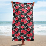 Hibiscus Beach Towel