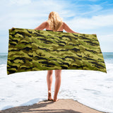 Camo Beach Towel