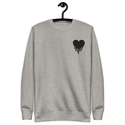 Heart Unisex Fleece Pullover