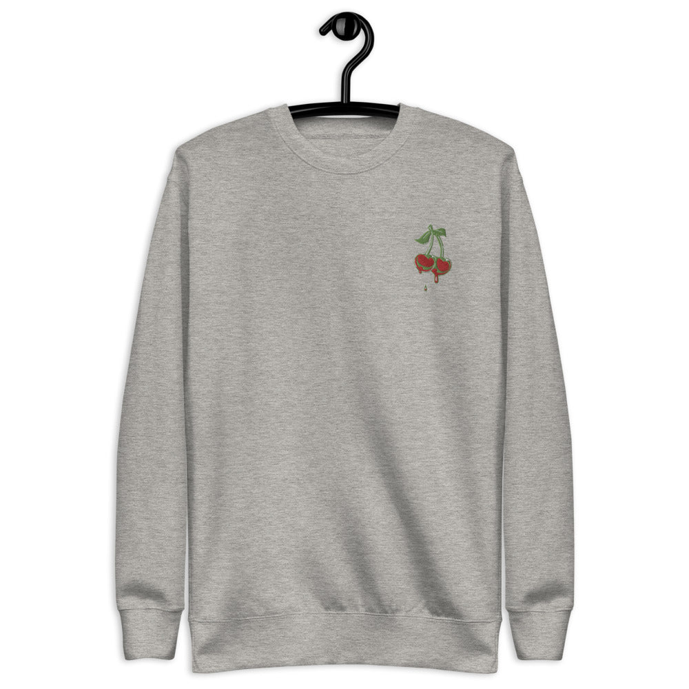 Cherries Unisex Fleece Pullover