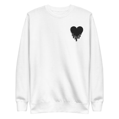 Heart Unisex Fleece Pullover