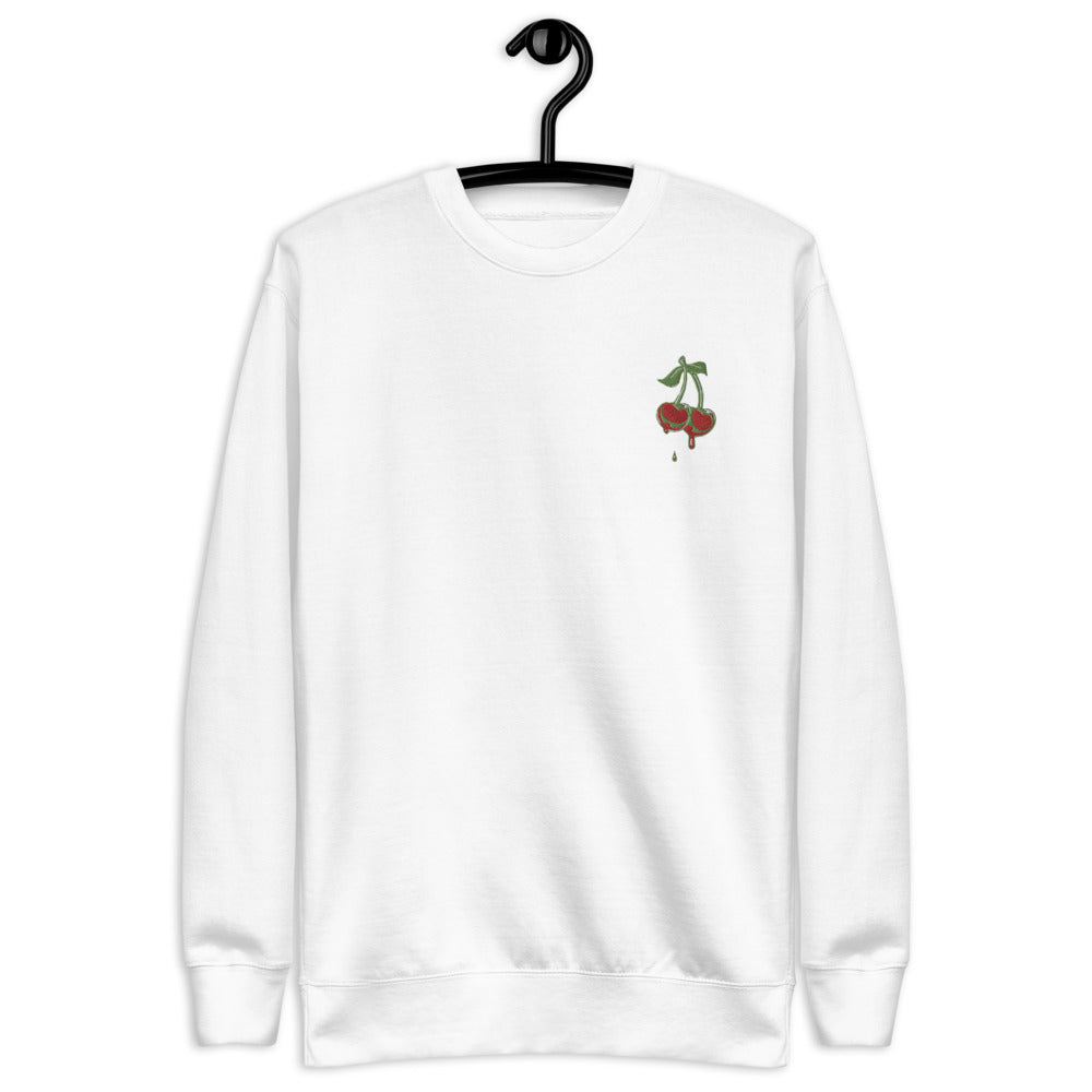 Cherries Unisex Fleece Pullover