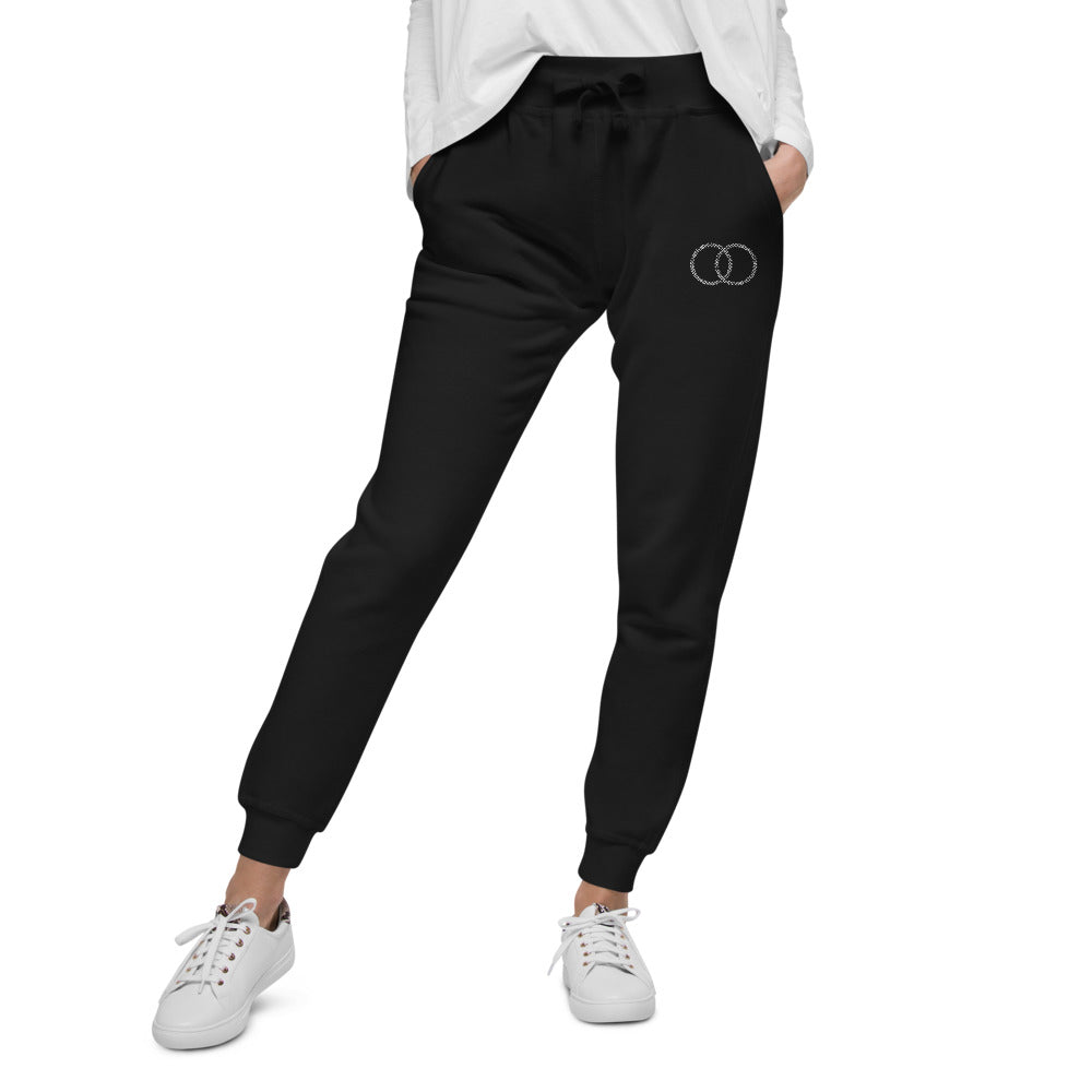 Double loop Unisex fleece sweatpants