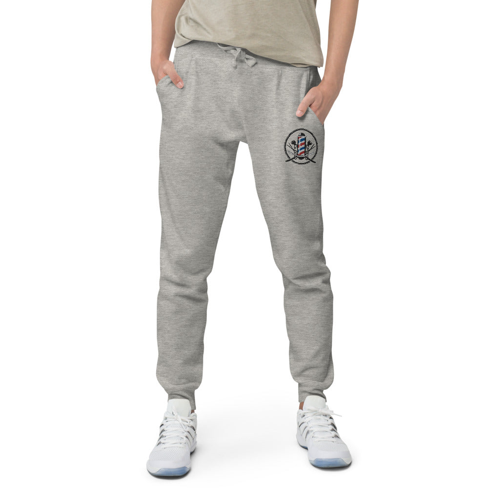 Barber Unisex fleece sweatpants