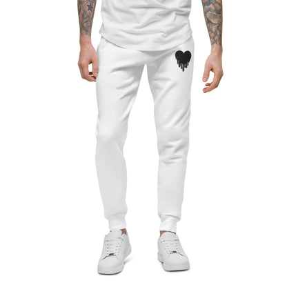 Heart Unisex fleece sweatpants