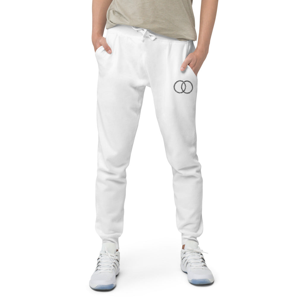 Double loop Unisex fleece sweatpants