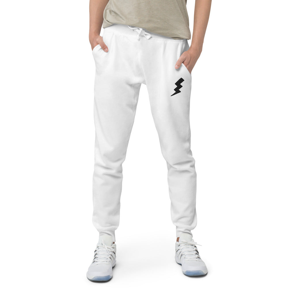 Lightning Unisex fleece sweatpants