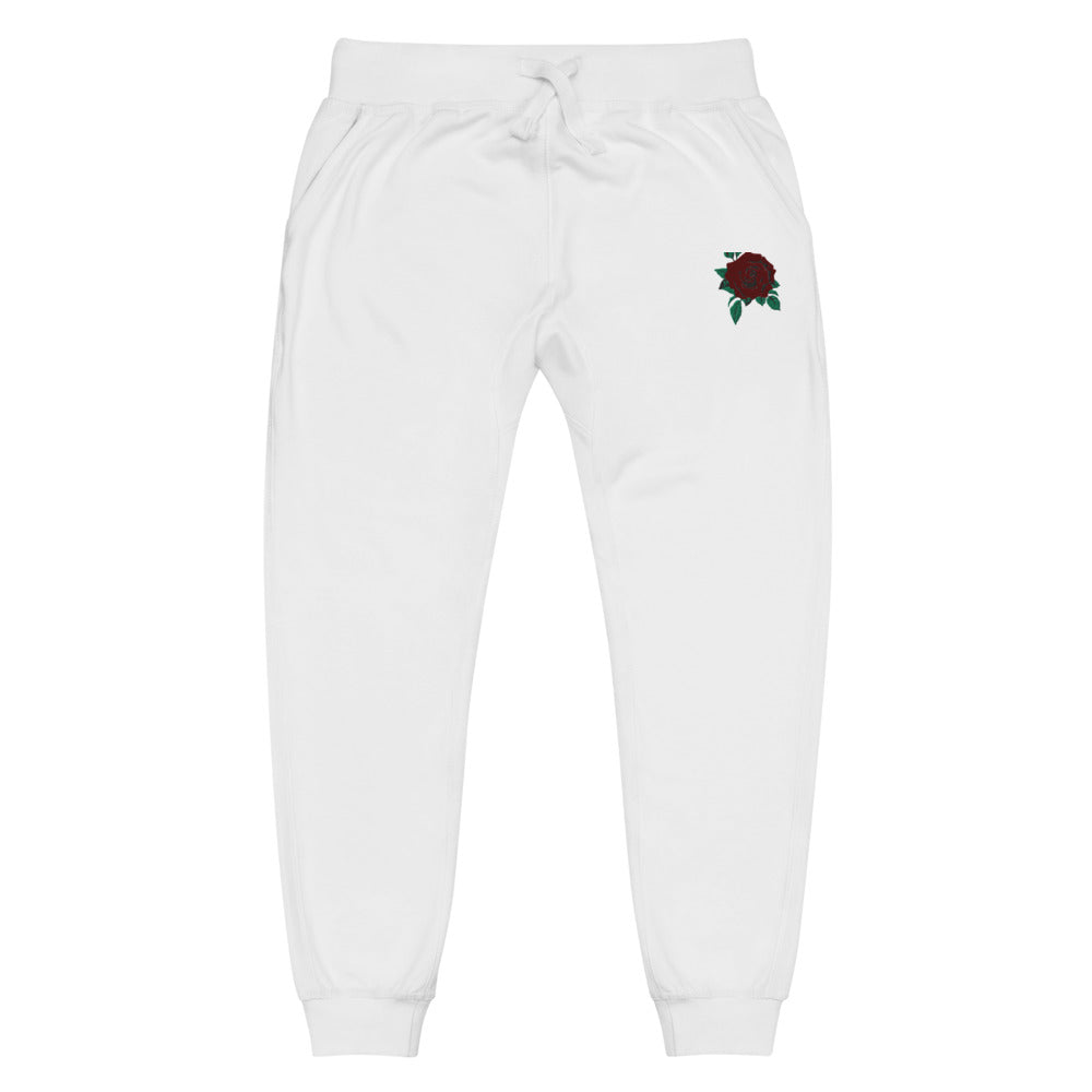 Rose Unisex fleece sweatpants