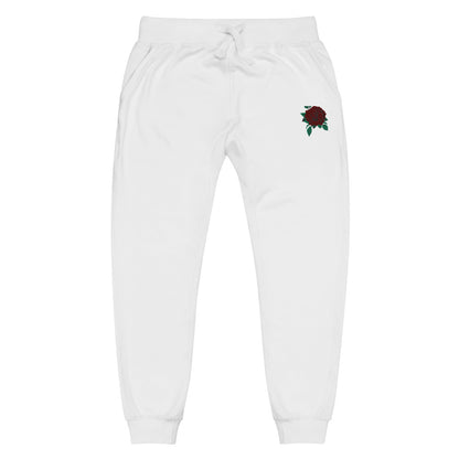 Rose Unisex fleece sweatpants