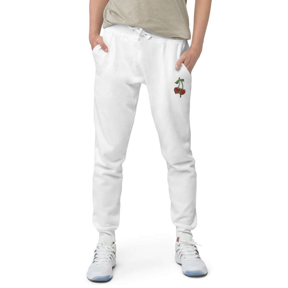 Cherries Unisex fleece sweatpants