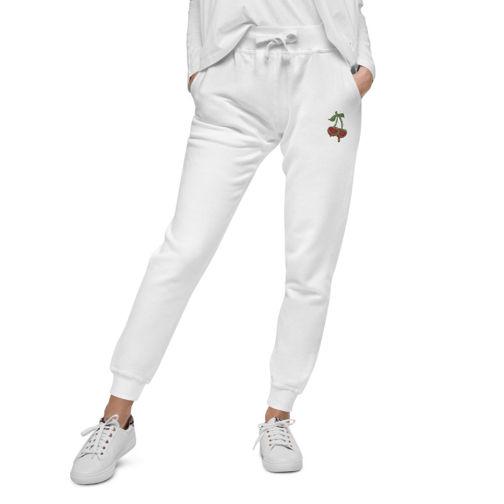 Cherries Unisex fleece sweatpants