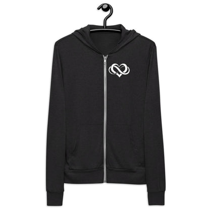 Poly Love zip hoodie