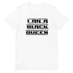 I am a black queen t-shirt black