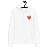 Flaming Heart Unisex hoodie